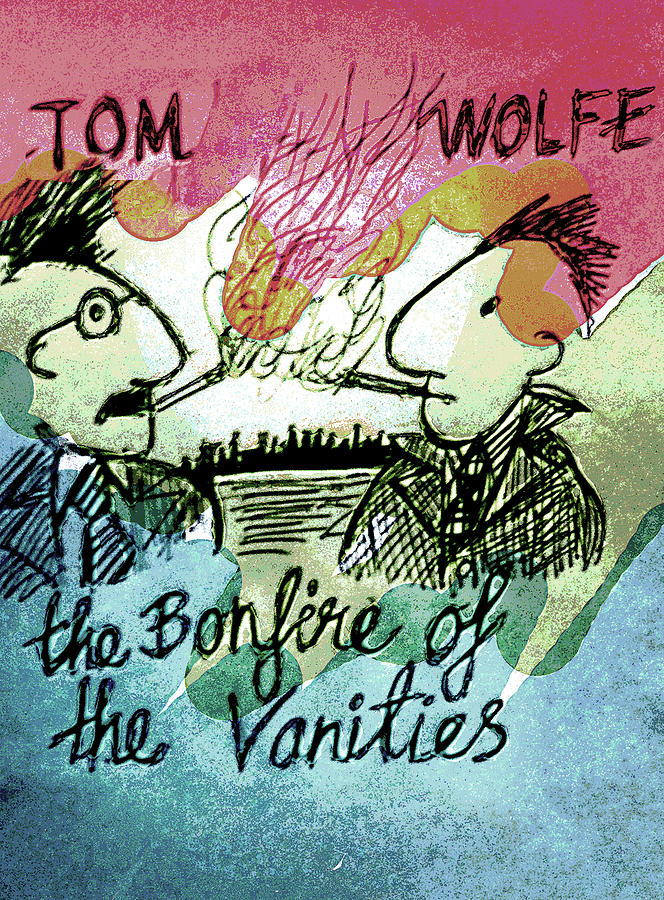 Bonfire of the Vanities  Drawing by Paul Sutcliffe