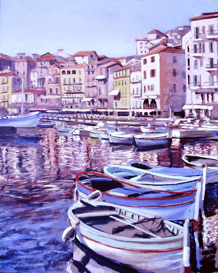 Bonjour Trieste Painting by David Zimmerman
