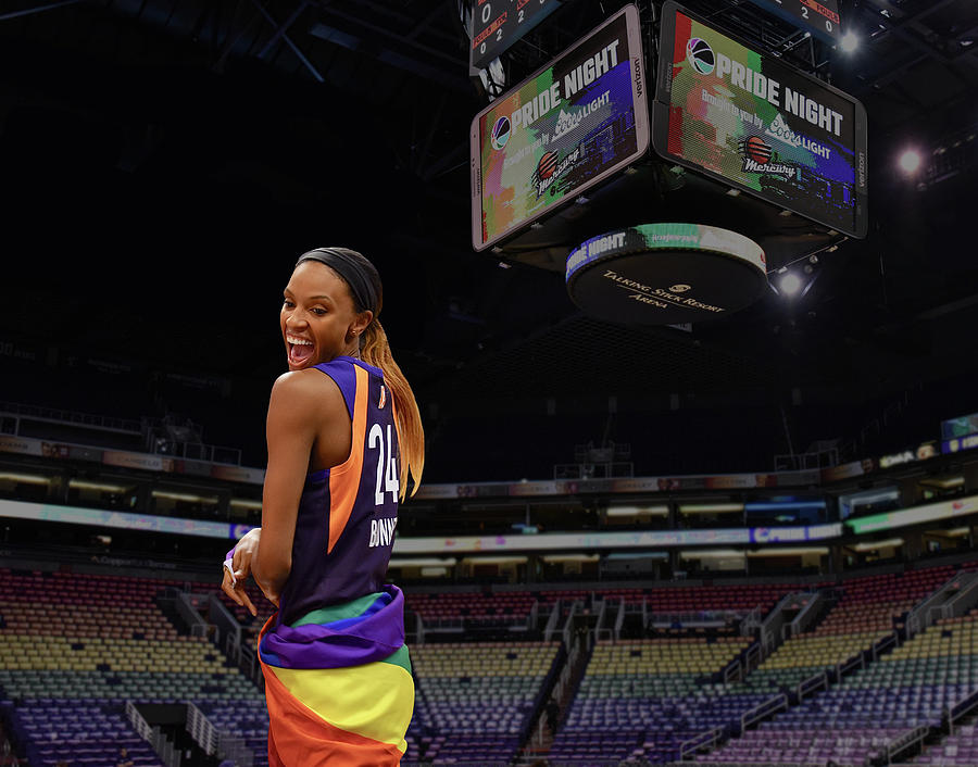 Wnba Photograph - Bonner PRIDE 3 by Devin Millington Wnba Photograph - Bonner PRIDE 3 by Devin Millington