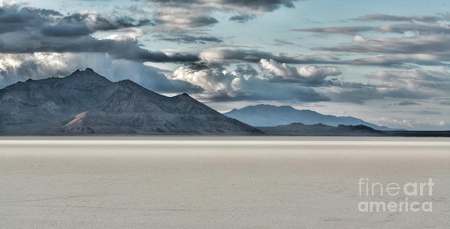 Bonneville Salt Flats Utah  Photograph by Chuck Kuhn
