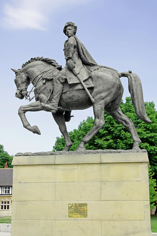 Bonnie Prince Charlie Statue, Derby Photograph by Rod Johnson