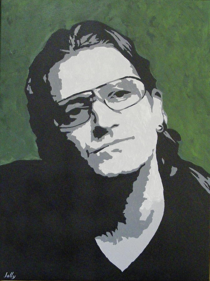 Bono 2 Painting by Ken Jolly