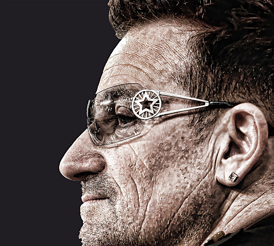 Bono Digital Art - Bono by Galeria Trompiz