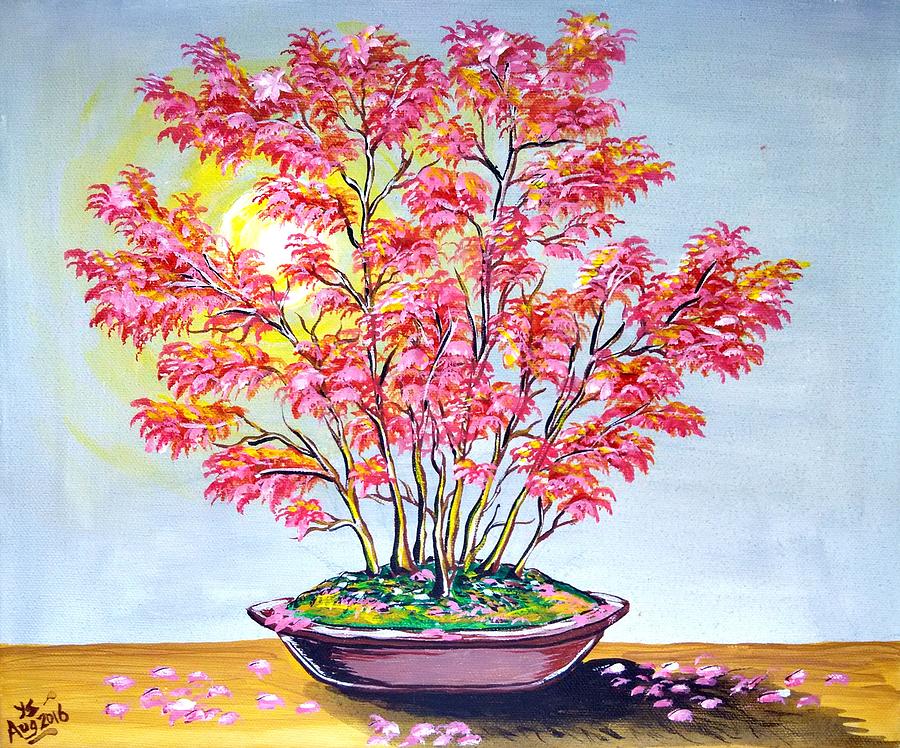 Bonsai Beauty Painting