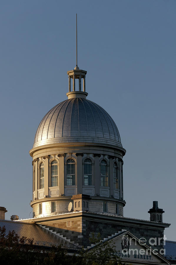 Bonsecours Market Dome Photograph by John  Mitchell