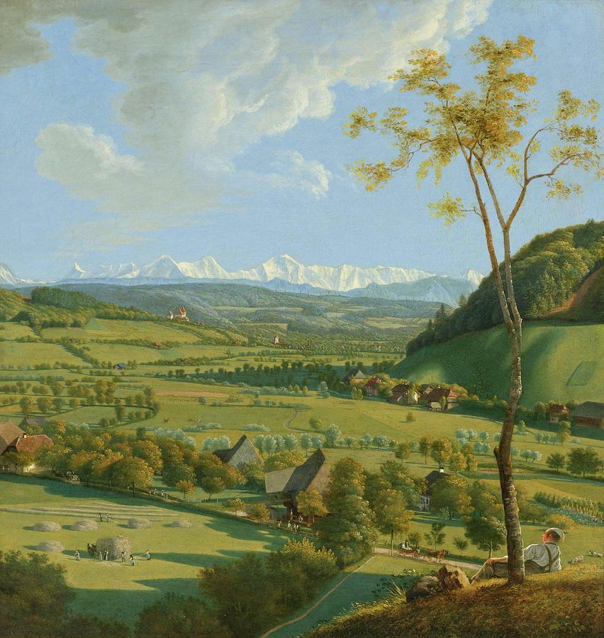 Bonstetten Painting by August