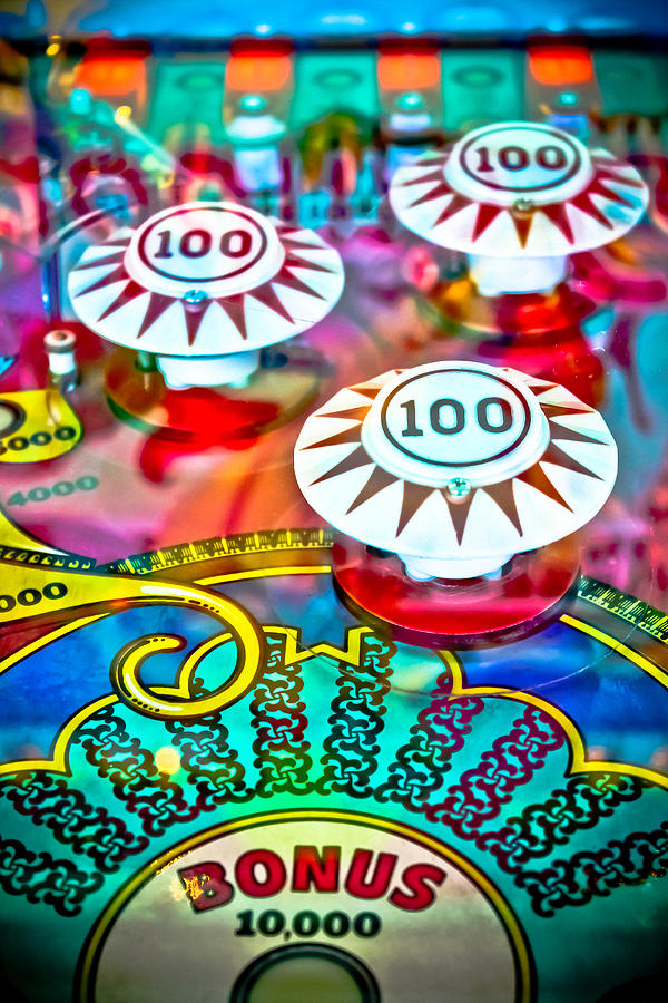 Bonus Points - Pinball Photograph by Colleen Kammerer