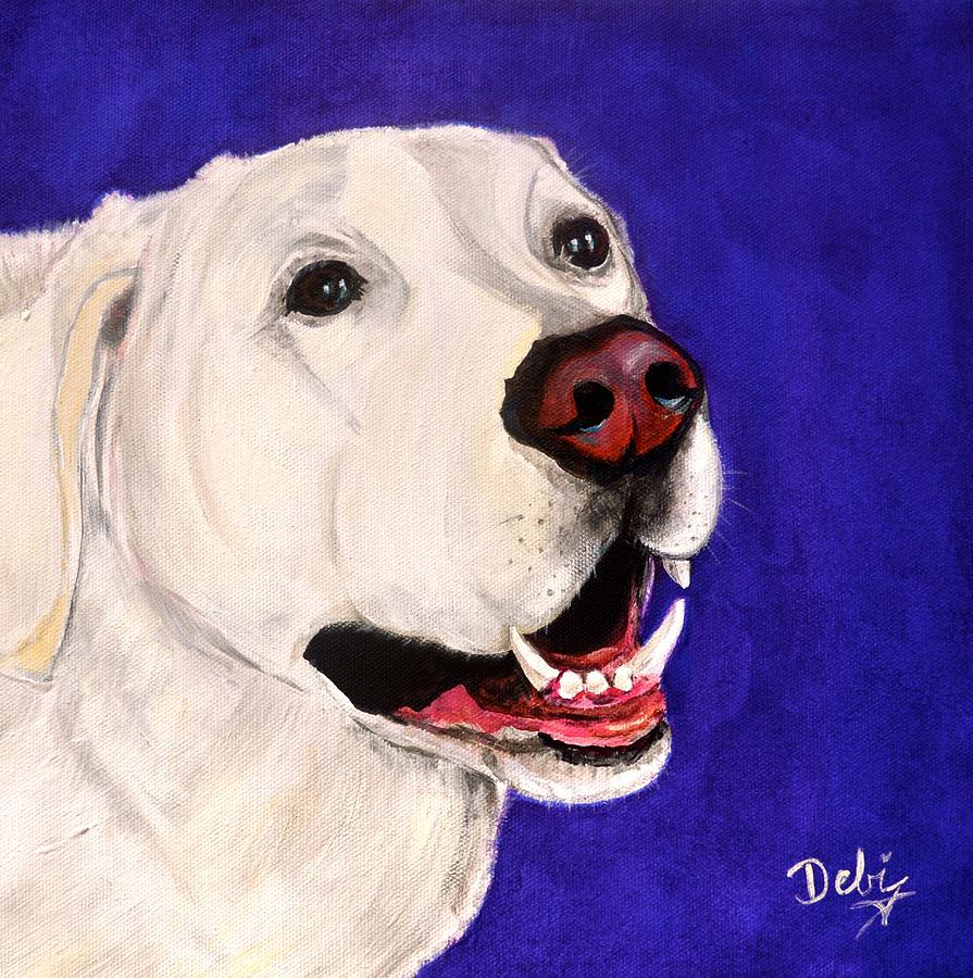 Dog Painting - Boo by Debi Starr