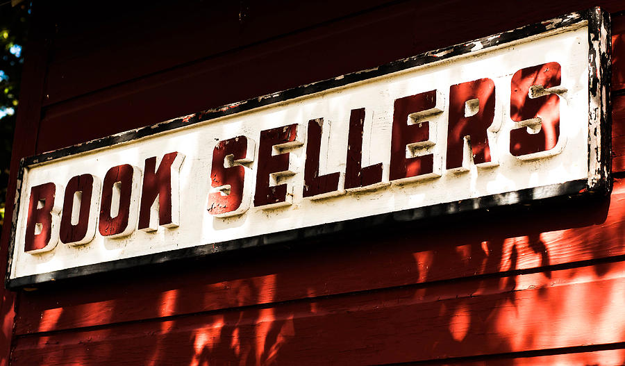 Wall Photograph - Book Sellers In Red by Terepka Dariusz Wall Photograph - Book Sellers In Red by Terepka Dariusz