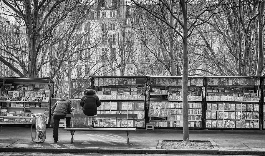 Book Stalls along the Seine. Photograph by Pablo Lopez