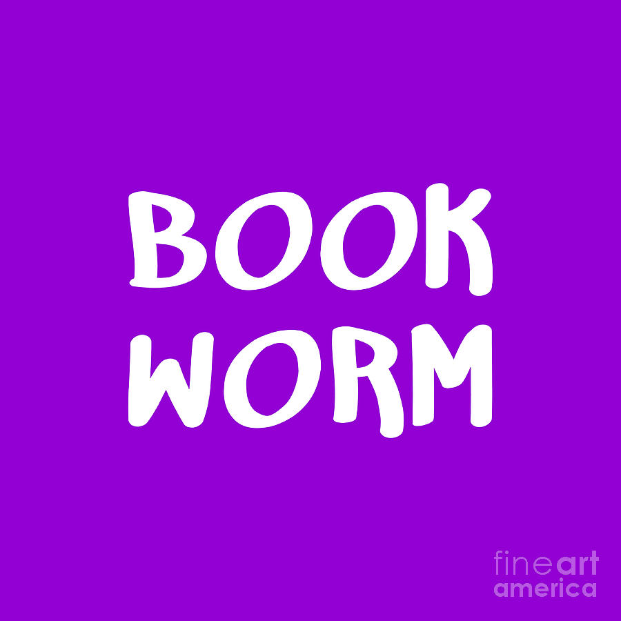 Book Worm - Purple Dragon Photograph by Janelle Tweed