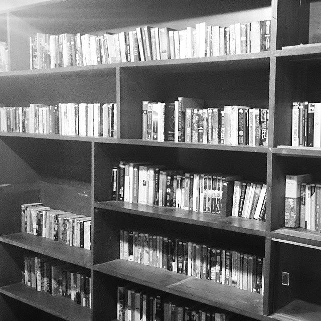 Book Photograph - #books #bookshelf #bookrack #shelf by Rahayu Hendrastuti