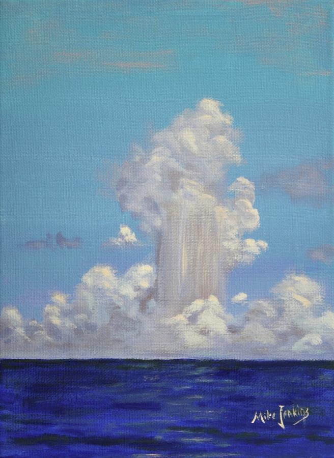 Boomers over Bimini Painting by Mike Jenkins