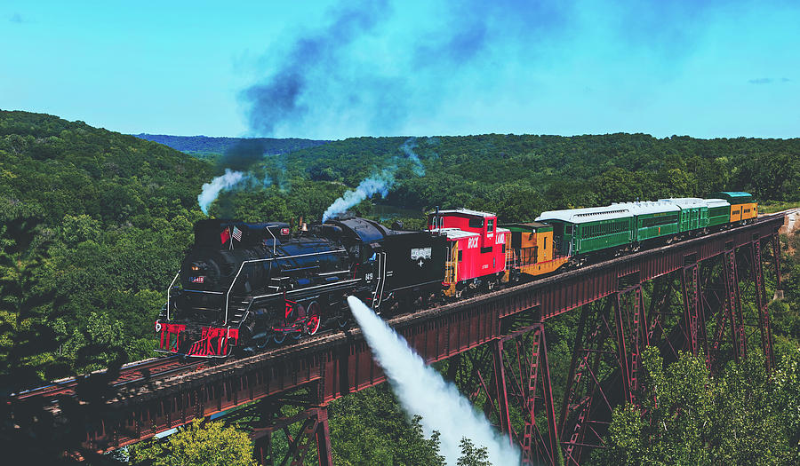 Boone and Scenic Valley Railroad Photograph by Mountain Dreams