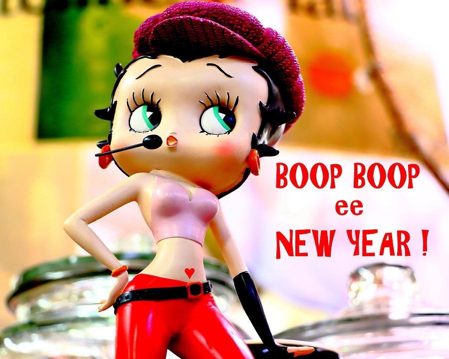 Boop Boop ee New Year Photograph by Larry Beat