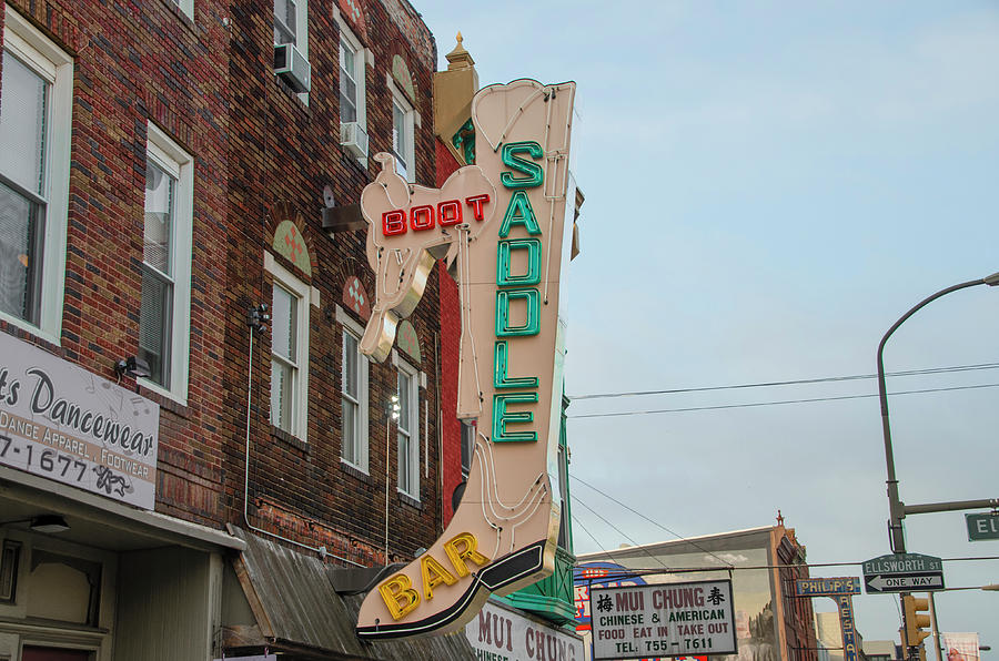 Boot and Saddle Bar - South Philadelphia Photograph by Bill Cannon