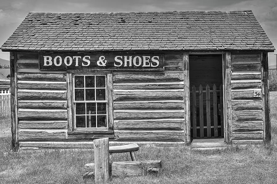 Boot and Shoes Photograph by Richard J Cassato