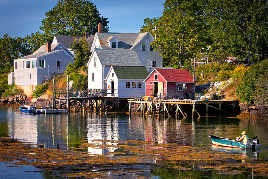 Boothbay Maine Photograph by Emmanuel Panagiotakis