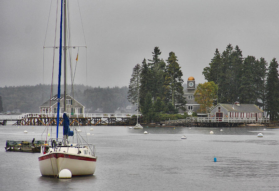 Boothbay Harbor Photograph by Jack Schultz