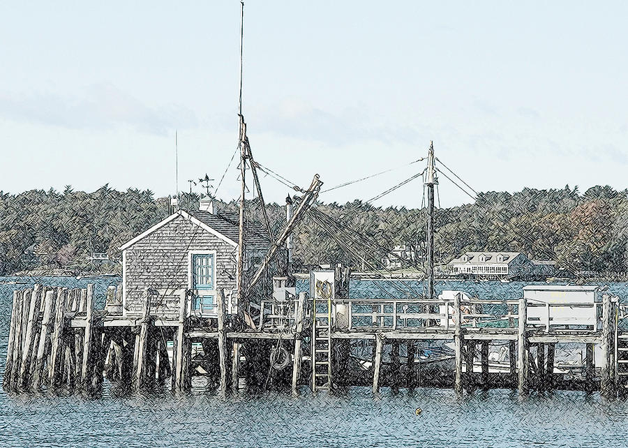 Boothbay Harbor Photograph by Robert Suggs