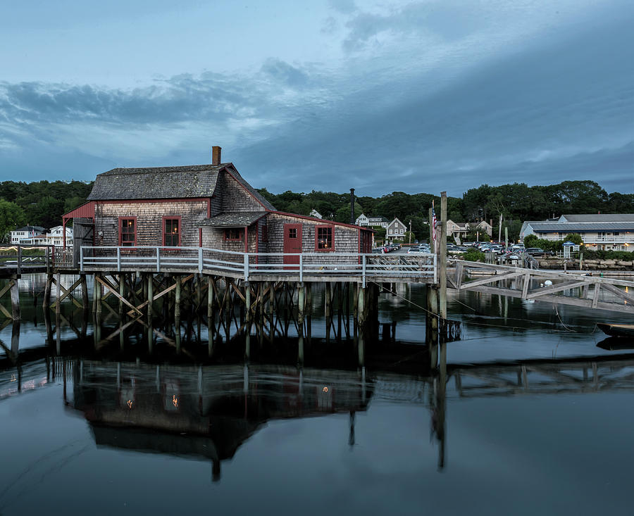 Boothbay Harbor Photograph by Roni Chastain