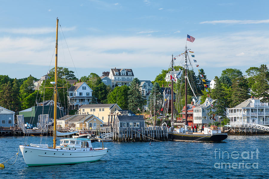 Boothbay Harbor Photograph by Susan Cole Kelly