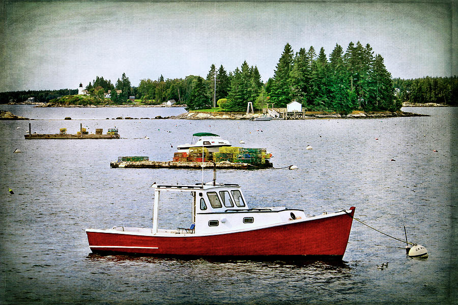 Boothbay Harbor View Photograph by Carolyn Derstine