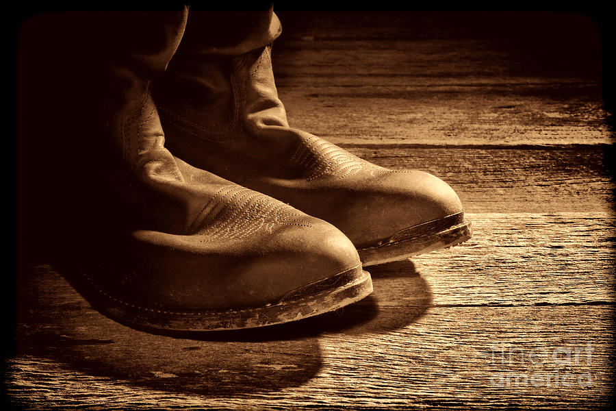 Boots Photograph by American West Legend By Olivier Le Queinec