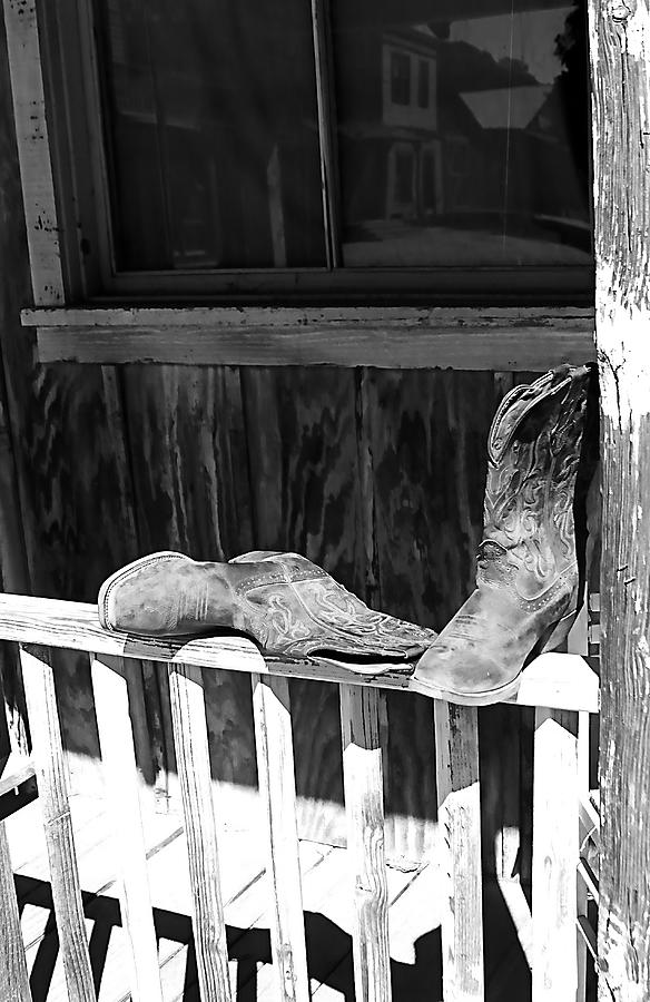 Boots From Paramount Ranch Photograph by Viktor Savchenko