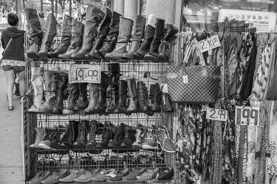 Boots in Toronto  Photograph by John McGraw