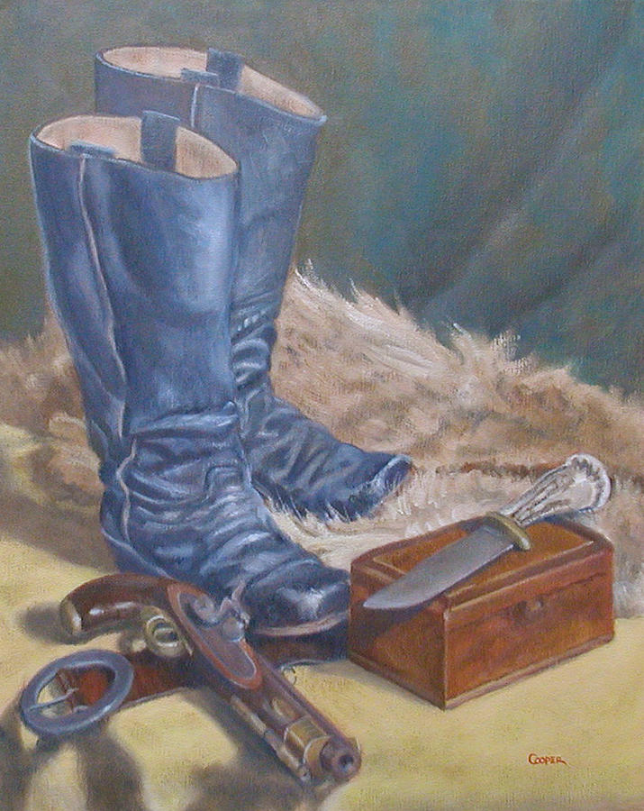 Boots Painting by Todd Cooper