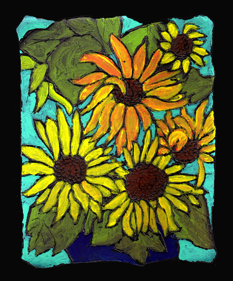 Boquet of Sunshine Painting by Wayne Potrafka