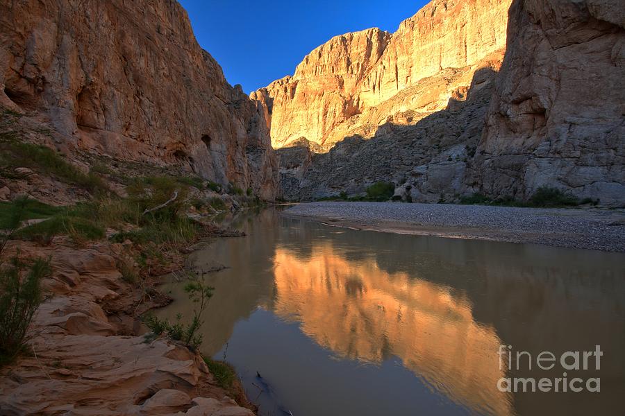 Boquillas Canyon At Big Bend Photograph by Adam Jewell