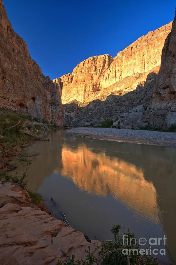 Boquillas Canyon Portrait Photograph by Adam Jewell