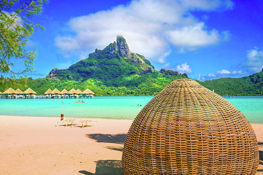 Bora Bora Resort View Photograph by Stulaine Studios - Pixels