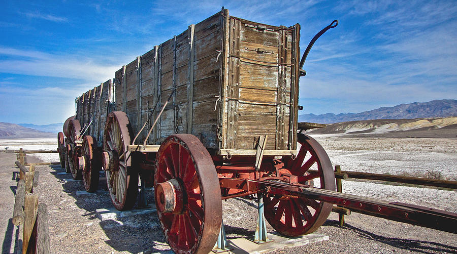 Borax Wagon Death Valley Photograph