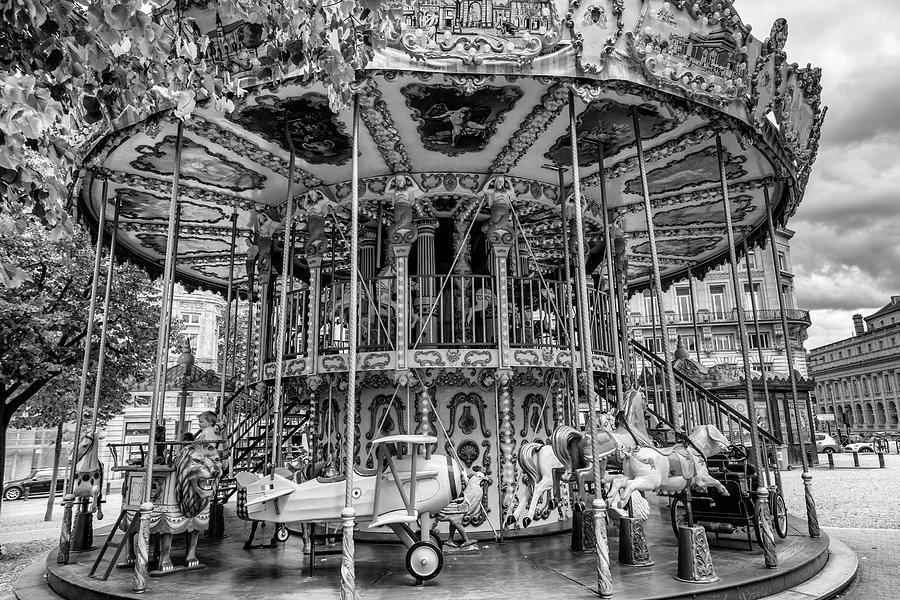 Bordeaux Carousel Photograph by Georgia Clare
