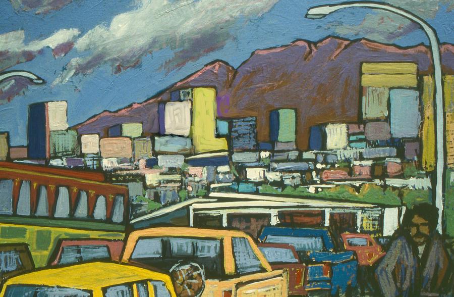 Border Crossing Painting by Randy Patton Fine Art America