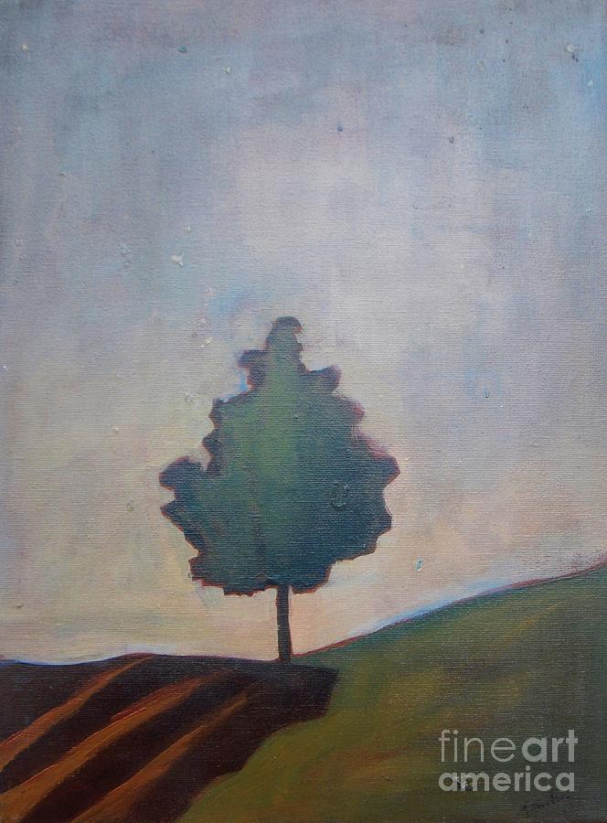 Bordering Tree Painting by Vesna Antic