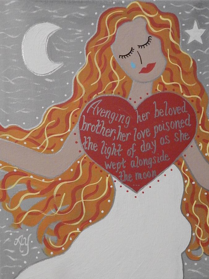 Holy Painting - Borghild by Angela Yarber Holy Painting - Borghild by Angela Yarber
