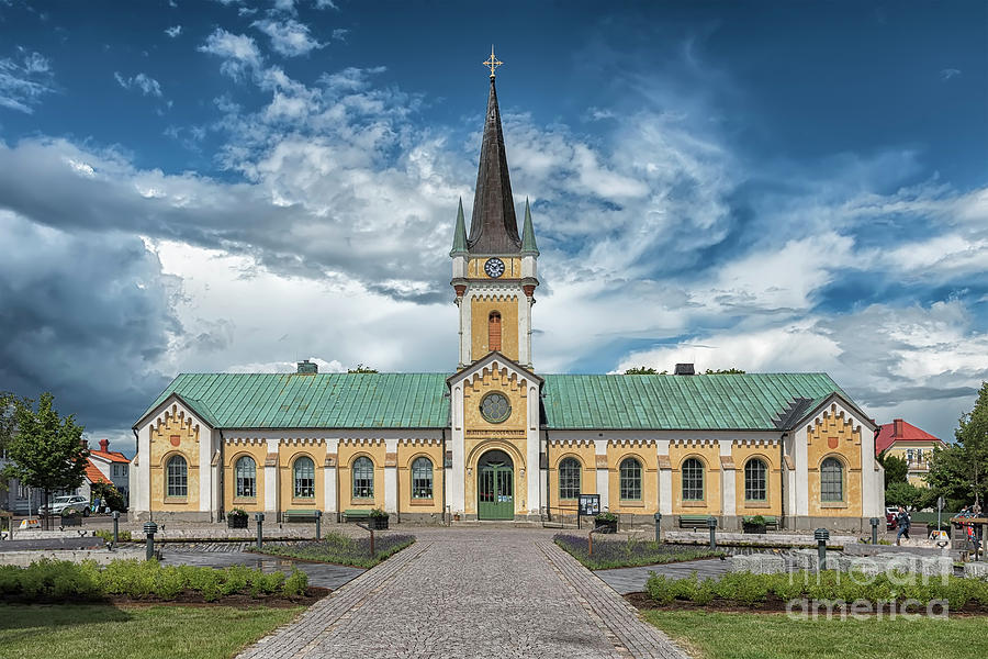 Borgholm Church in Sweden Photograph by Antony McAulay