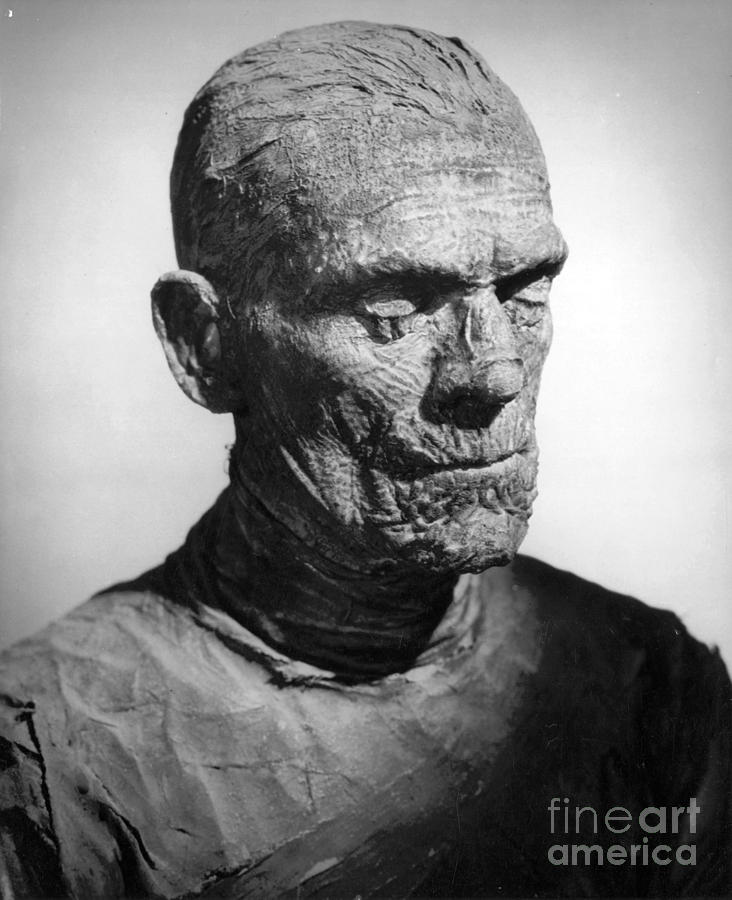 Boris Karloff as the Mummy Photograph by Vintage Collectables