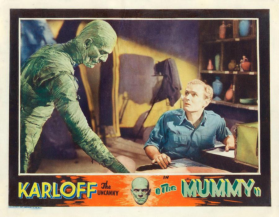 The Mummy Mixed Media - Boris Karloff in The Mummy 1932 by Mountain Dreams