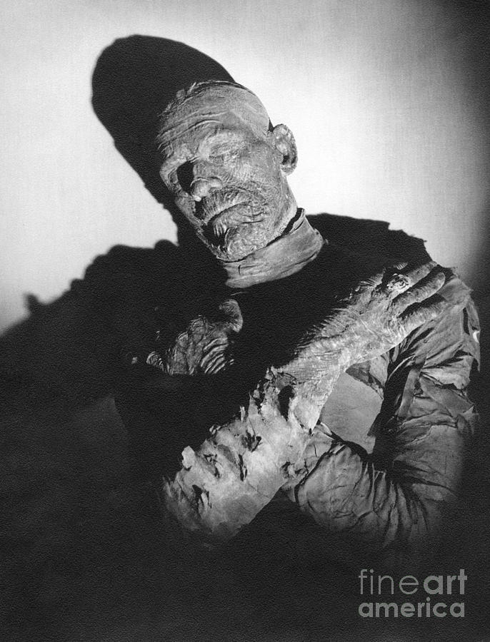 Boris Karloff The Mummy Photograph by Vintage Collectables