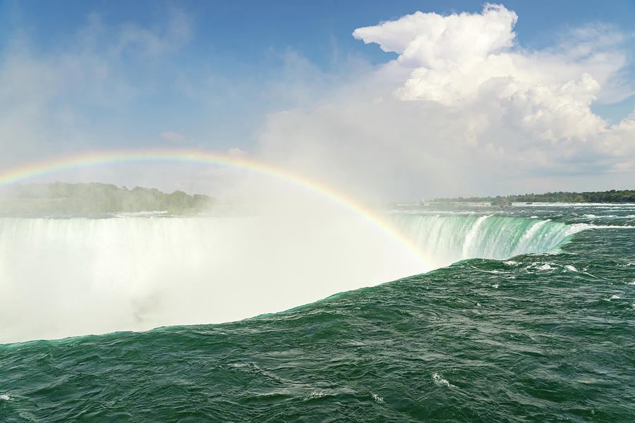 Born In The Abyss - Niagara Falls Rainbow Photograph