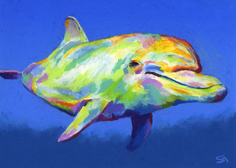 Fish Pastel - Born To Live Wild by Stephen Anderson