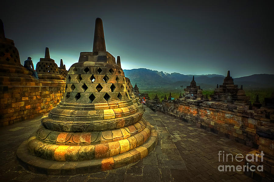 Borobudur Temple Central Java Photograph by Charuhas Images
