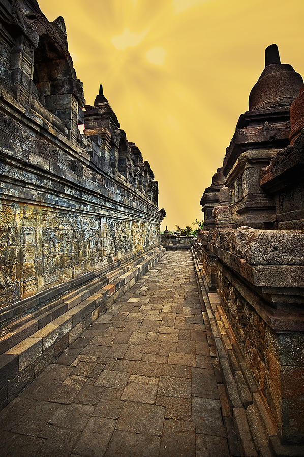 Borobudur Temple Photograph by Charuhas Images - Fine Art America