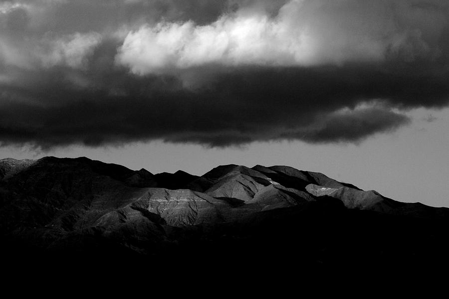 Desert Photograph - Borrego Clouds by Peter Tellone