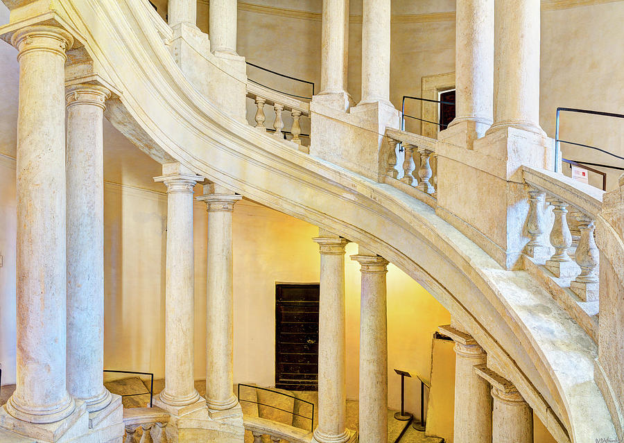 Borromini Staircase 4 Photograph by Weston Westmoreland